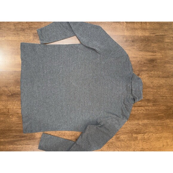Lauren Ralph Lauren Gray Turtleneck Top 1X Long Sleeve Pullover Classic Basic - Picture 6 of 9